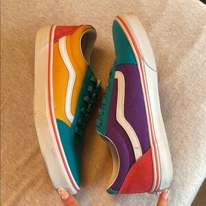 Colorful Vans Old Skool Sneakers